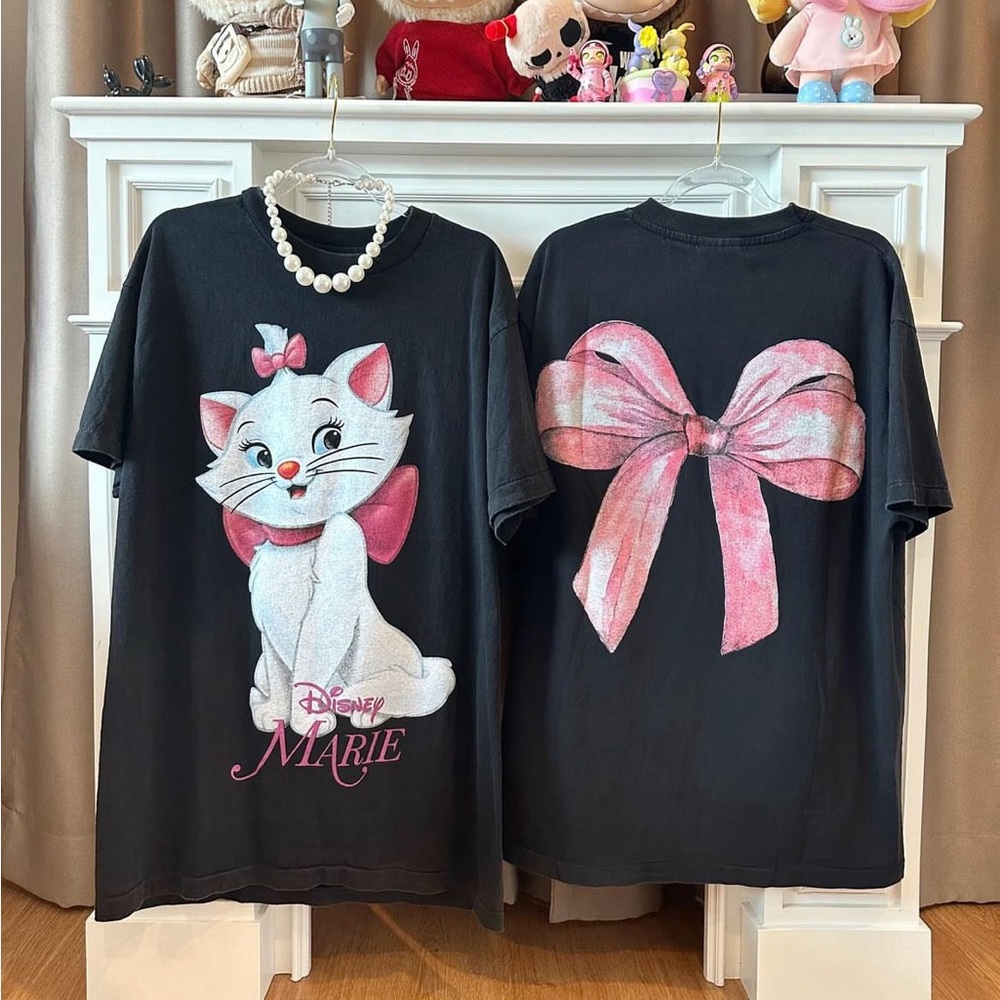 Marie Cat Printed T-Shirt